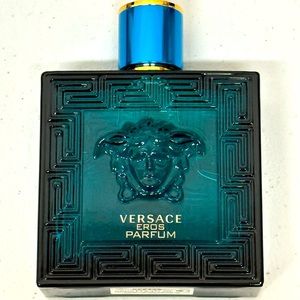 VERSACE EROS 3.4 OZ  PARFUM NATURAL SPRAY (BRAND NEW IN TESTER BOX, NEVER USED)